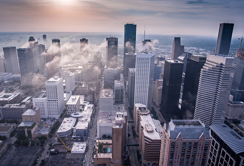 Image of sky scrapers